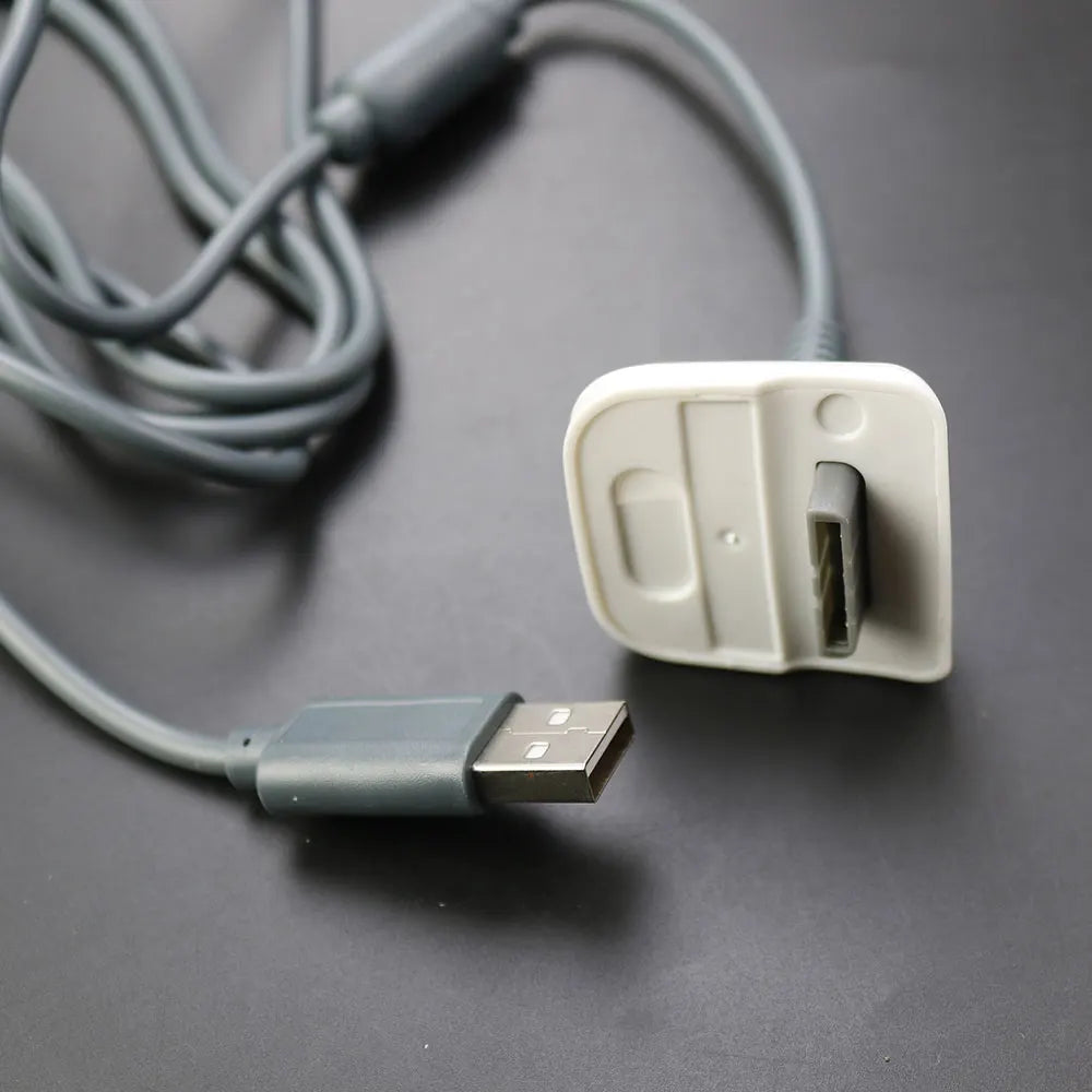 JCD 1.5m USB Charging Cable For Xbox 360 Wireless Game Controller Gamepad Joystick Power Supply Charger Cable Game Cables