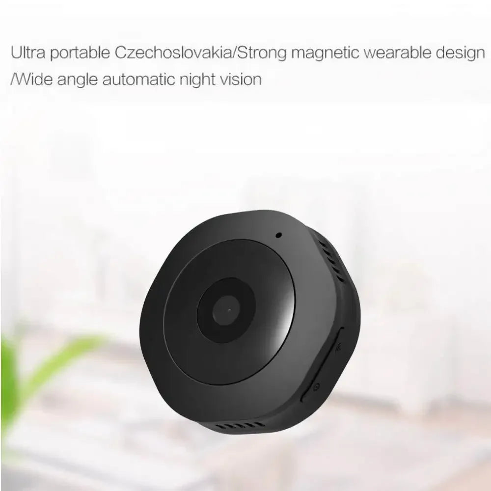 4K HD Smallest Mini Camera Espia Wifi Security Smart Home Surveillance Small Wifi Cam LR Night Vision Motion Detection Body Cam