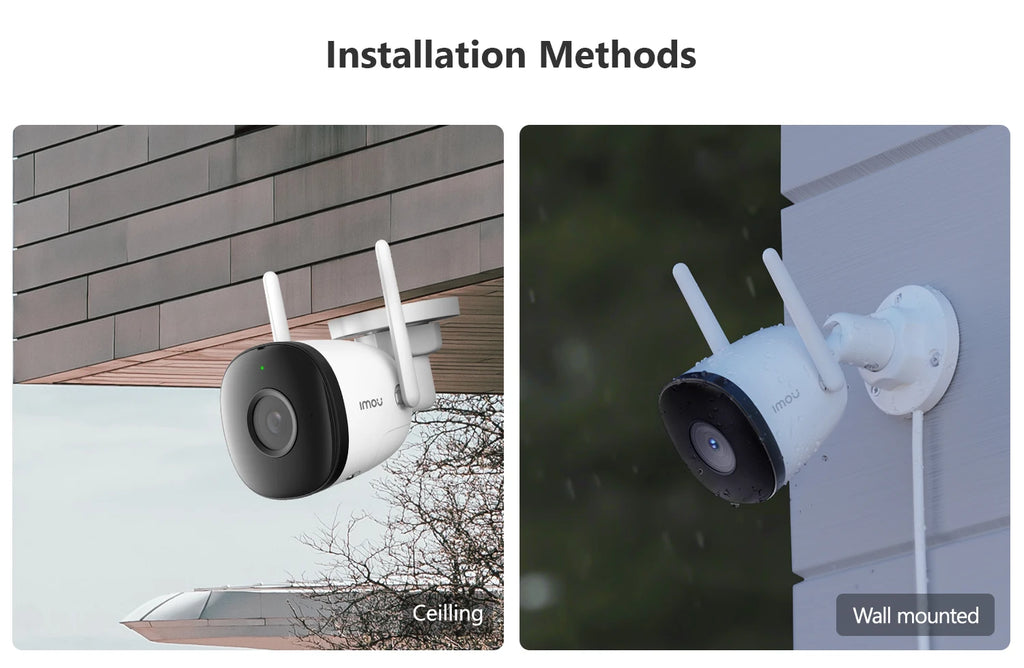 IMOU Outdoor Bullet 2C 5MP Wifi Camera Weatherproof AI Human Detection Outdoor Surveillance ip Camera
