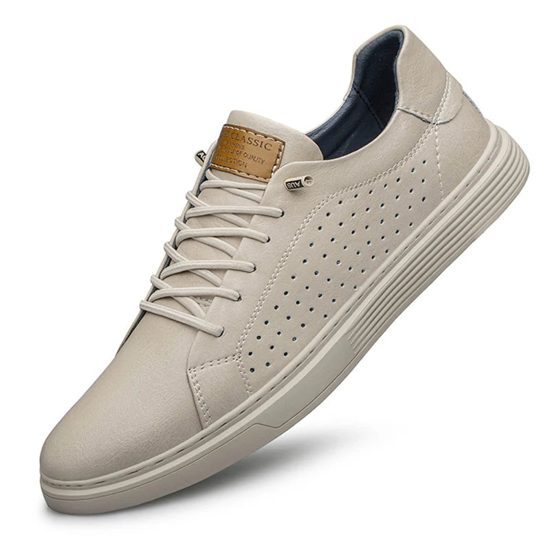 Italian Brand Black Genuine Leather Oxford Shoes UNISEX Casual Shoes Lace Up Flat Sneakers  Luxury Shoes for Men Big Size: 36-47