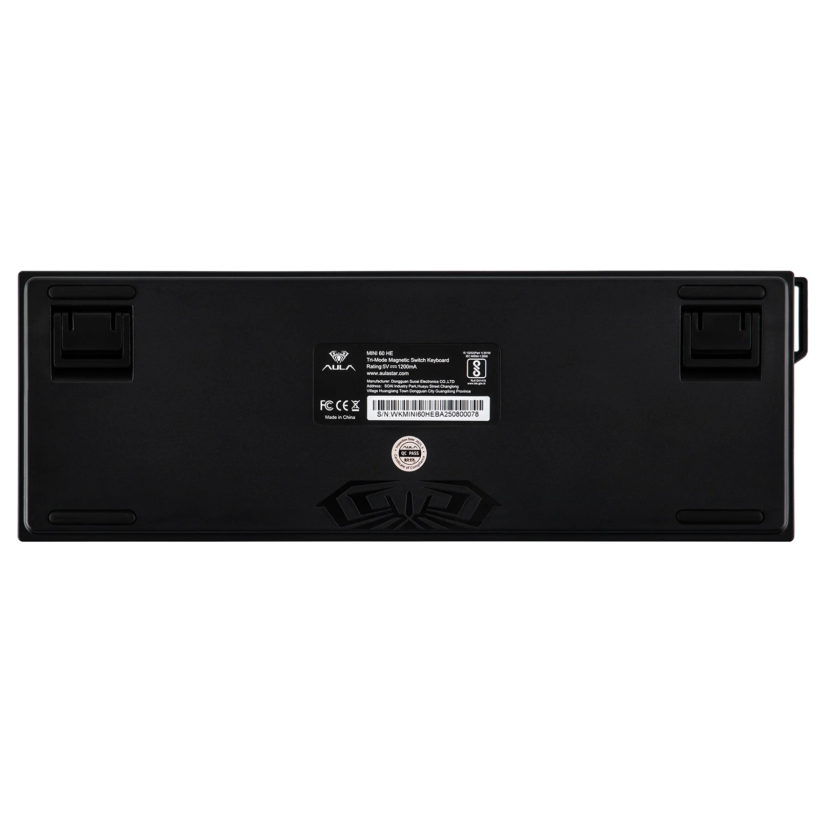 AULA MINI60 HE MAX 60% ANSI US Layout Wired/BT/2.4Ghz Wireless Hall Effect Mechanical Gaming Keyboard 8K Hz Polling for WIN/Mac