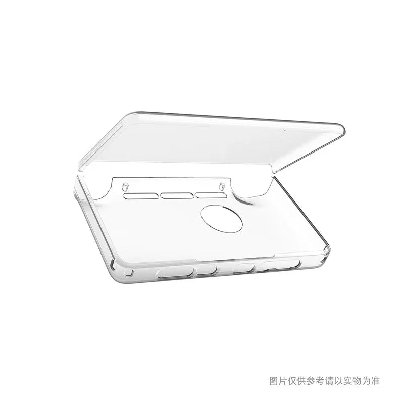 AYN THOR Protective Case Dual Screen Flip Up Handheld Device Gaming Accessories Storage Bag Lanyard Soft Bag For AYN THOR Gifts