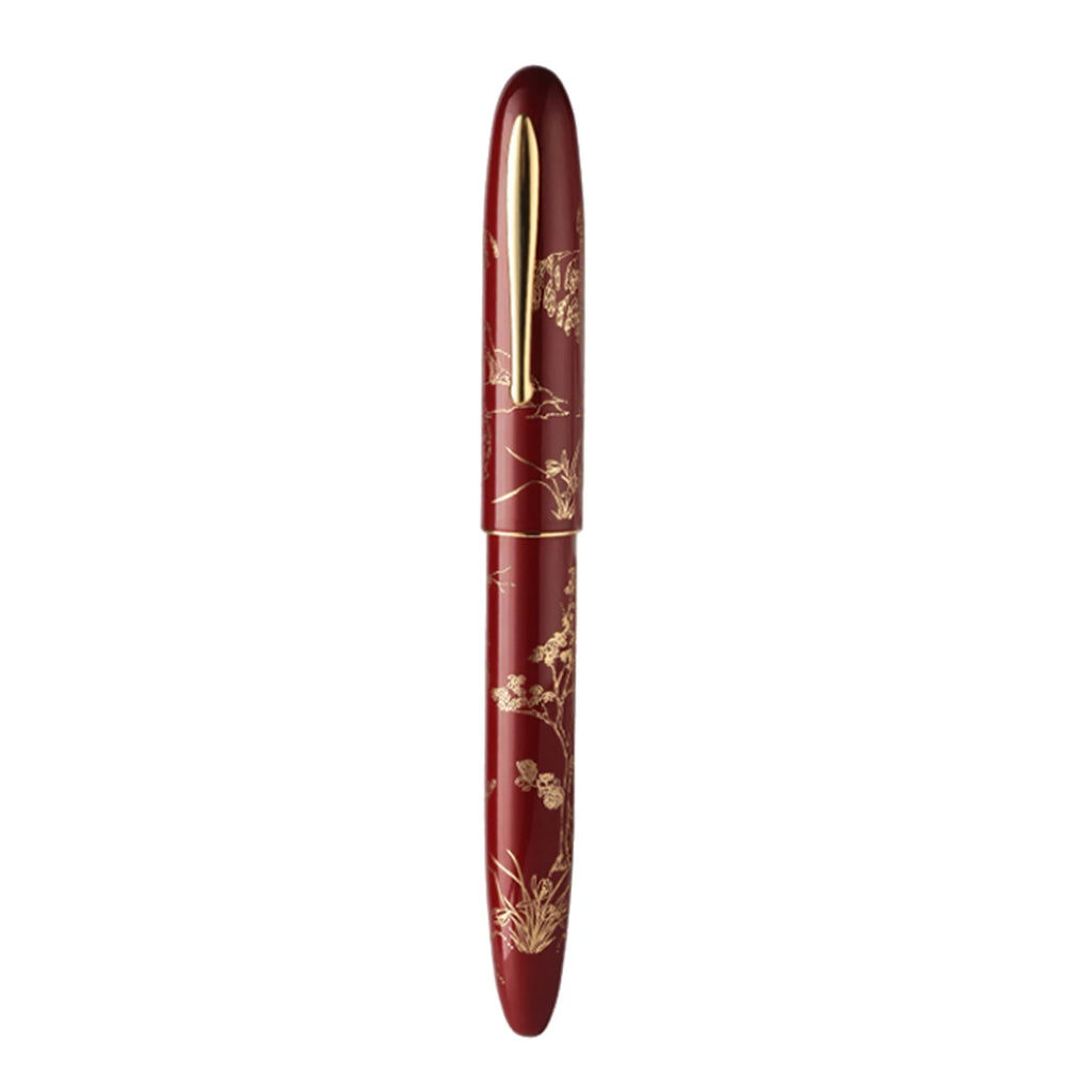 Hongdian N23 Fountain Pen Rabbit Year Limited High-End Students Business Office Writing supplies Gold Carving student  gift pens