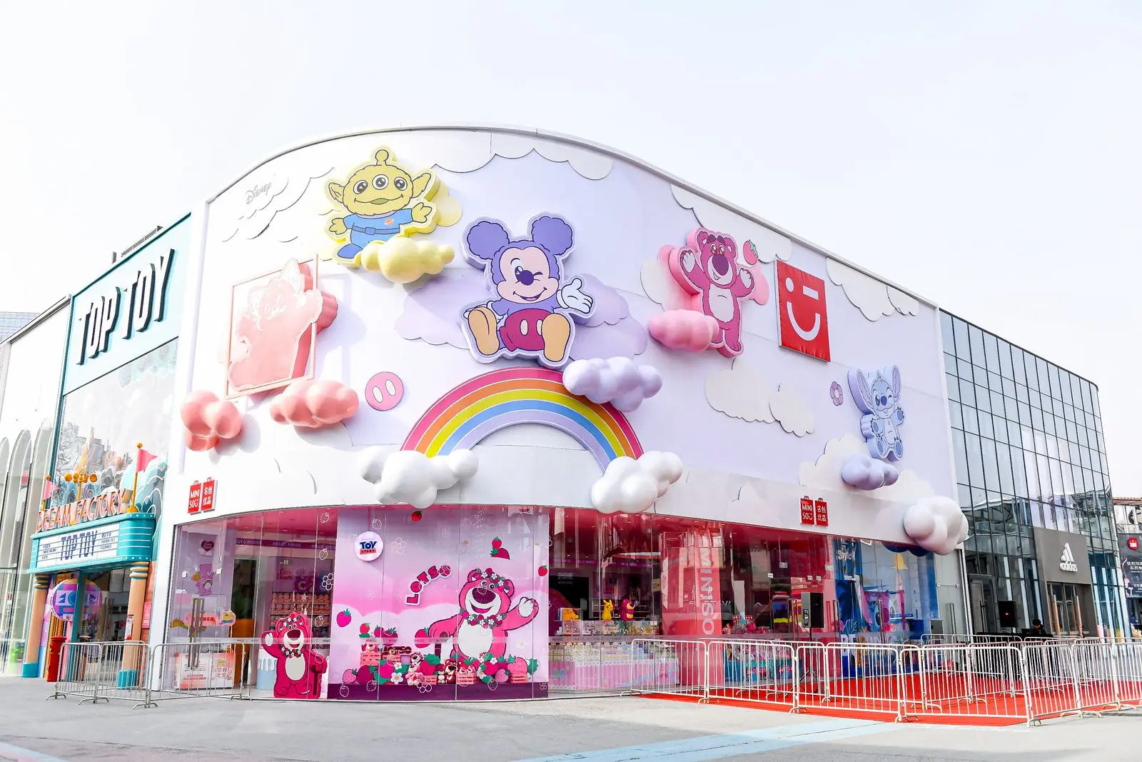 Cartoon Stitch Women's Casual Jogger Pants Pink Casual Pants Spring/Summer Outdoor Men's Long Pants Trousers