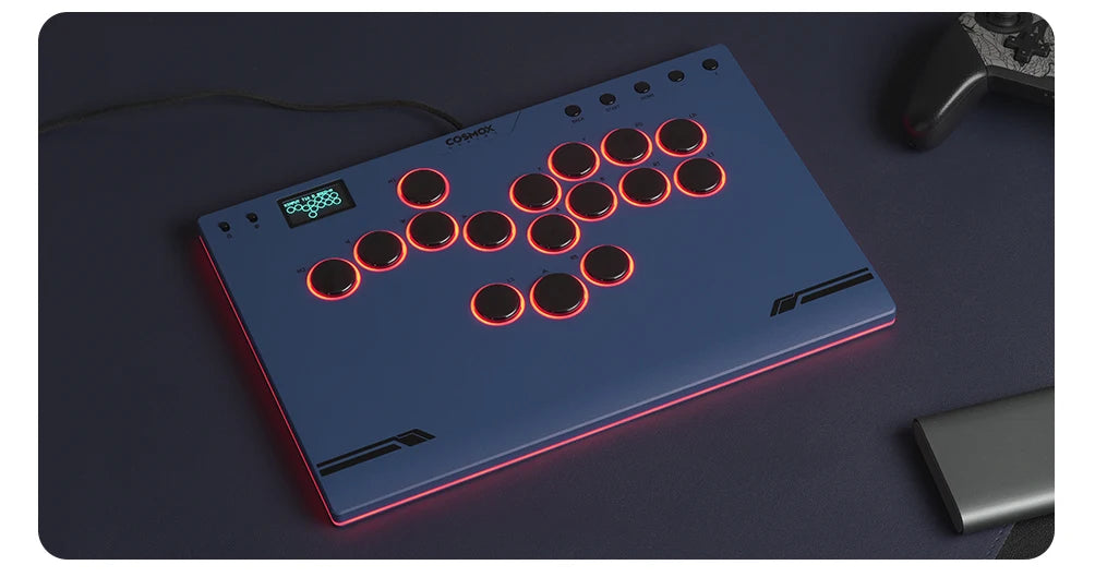 Haute42 M-Ultra Gen 2 Aluminium Alloy Leverless Hitbox Controller  For PC/ Ps4 / ps5/Steam Stickless Arcade Stick Controller