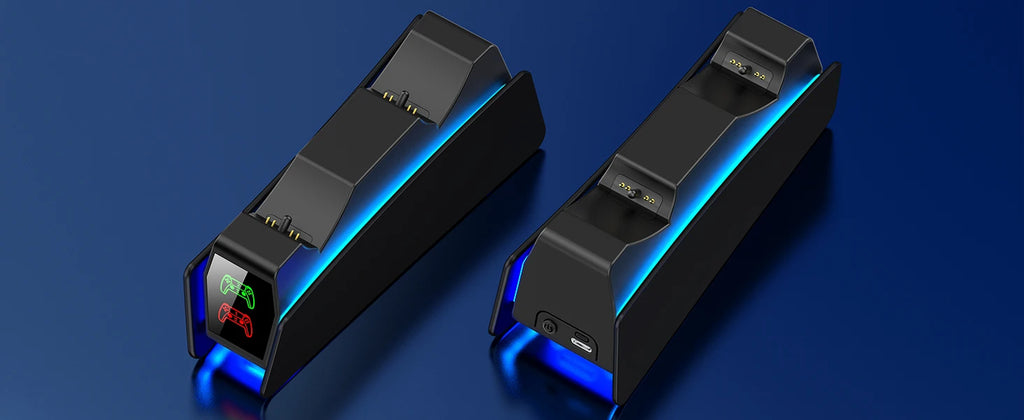 Controller Charging Station For PlayStation 5 Dual Fast Charger LED Indicator Charging Stand Docking Station ps5 accessories