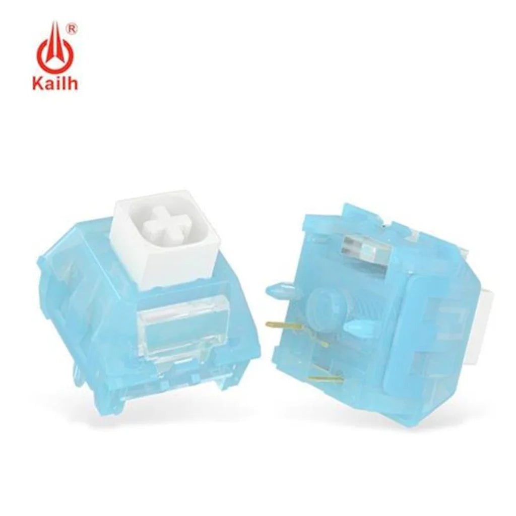 Kailh Box Arctic Fox Switch Clicky Tactile Keyboard Switches 5 Pin 56 gf Tactile Stick feel Mechanical Keyboard Gaming Sawitches