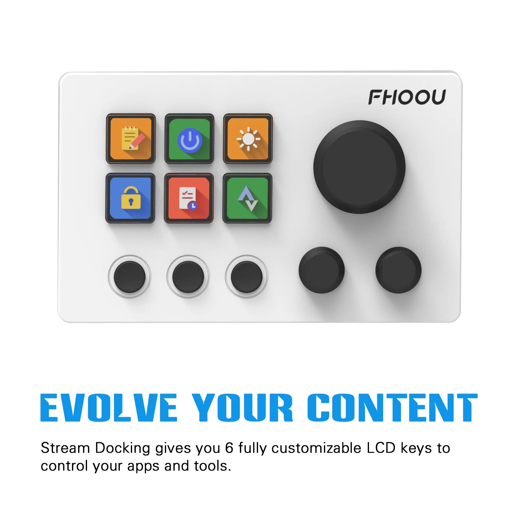 Mirabox N3 Streamdeck Keypad Screen Knob Customization Macro Mini Keyboard Visual Desktop Console For Desktop Computer Gifts