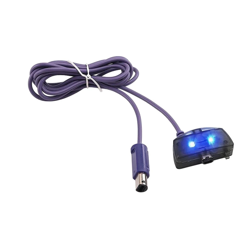 1.8m Game Console Cable for NGC to GBA HYPER Link Cable for Nintendo Game Boy Advance Game Cube Gamepad Extension Cable Adapter