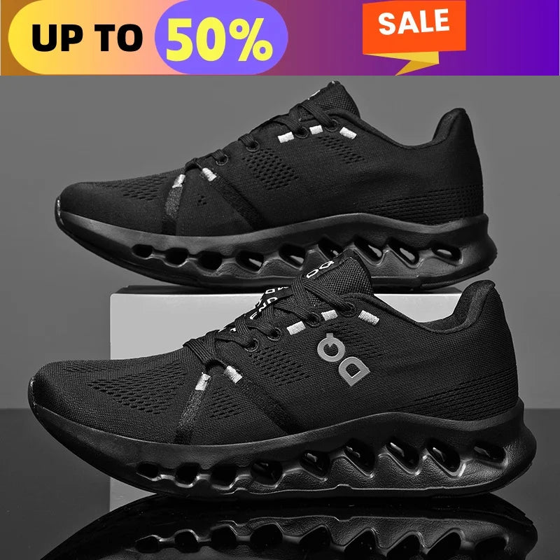NEW Men Sports Running Shoes Casual Marathon Sneakers Breathable Lightweight Comfort Luxury Brand Men Athletic Tenis Sneakers