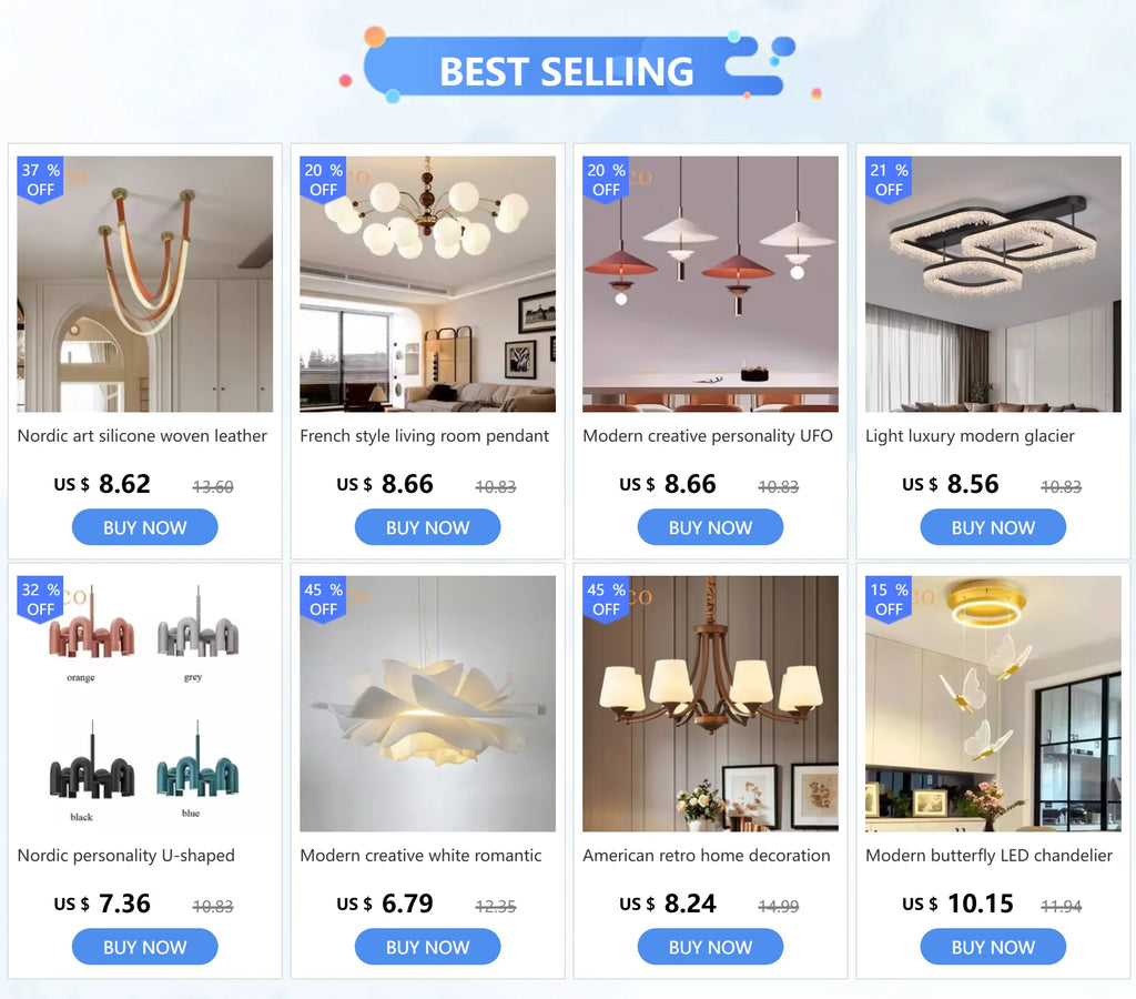 Nordic minimalist acrylic restaurant pendant light LED modern home dining table restaurant bar counter office desk lighting