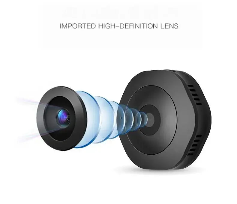 4K HD Smallest Mini Camera Espia Wifi Security Smart Home Surveillance Small Wifi Cam LR Night Vision Motion Detection Body Cam