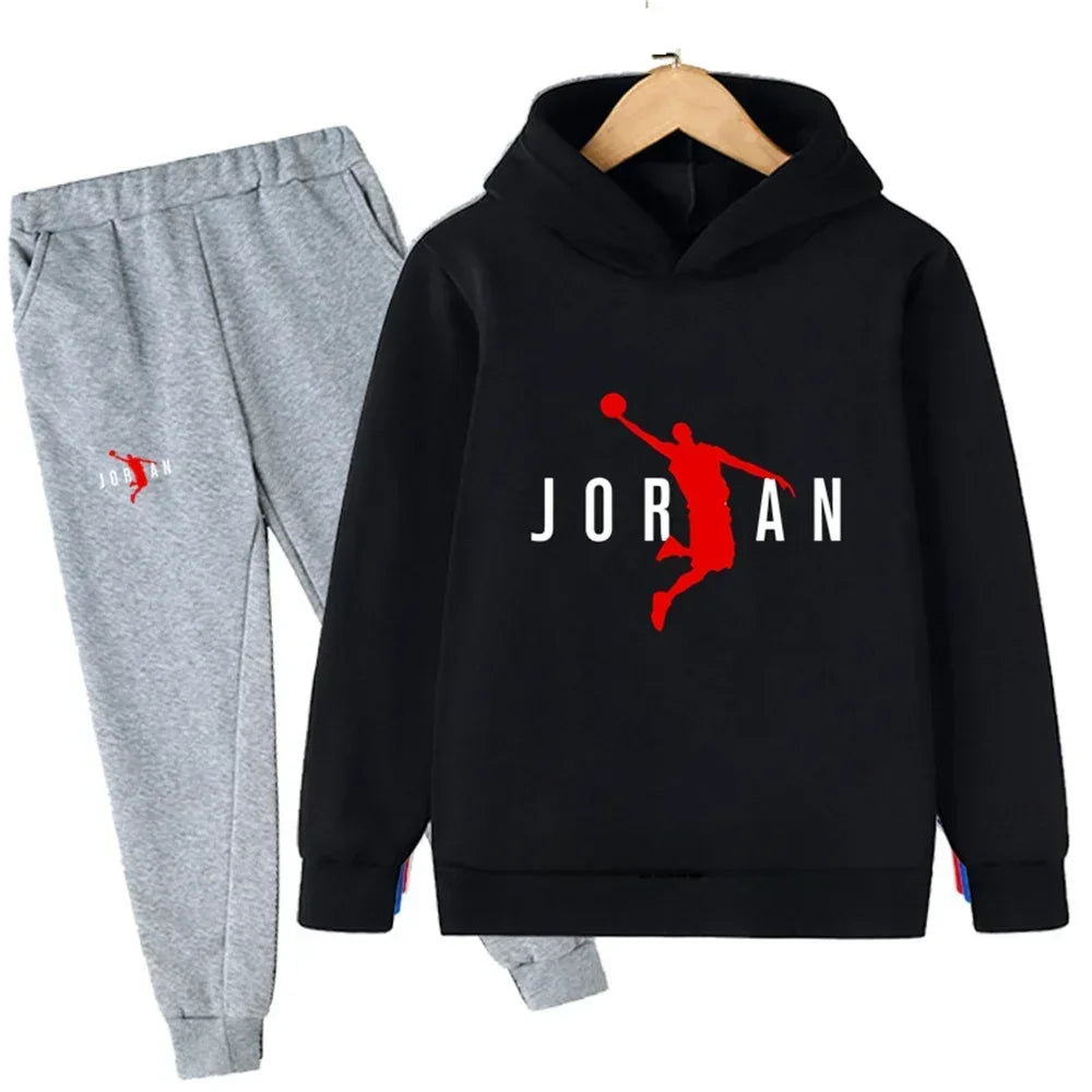 Children Tracksuit Kids Sets Baby Boys Girls Clothing Fashion Sports Suits Hoodies Sweatshirts+pants Brand Jacket Boy Clothes