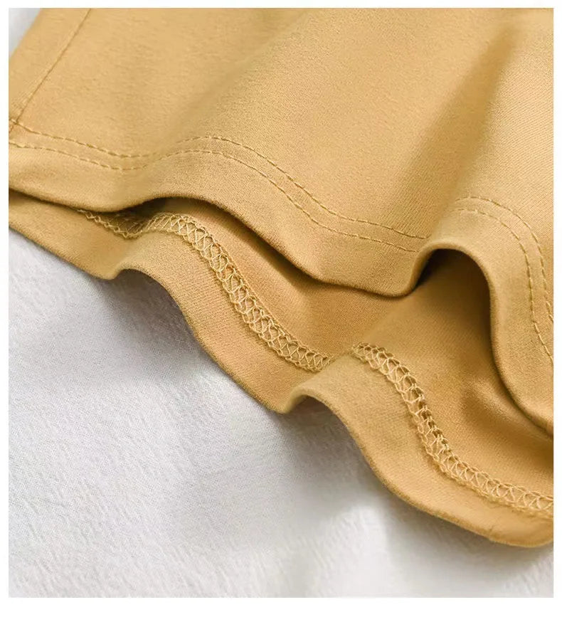 1-5PCS men's underwear mid-waist breathable and comfortable teenage boxer men's underwear