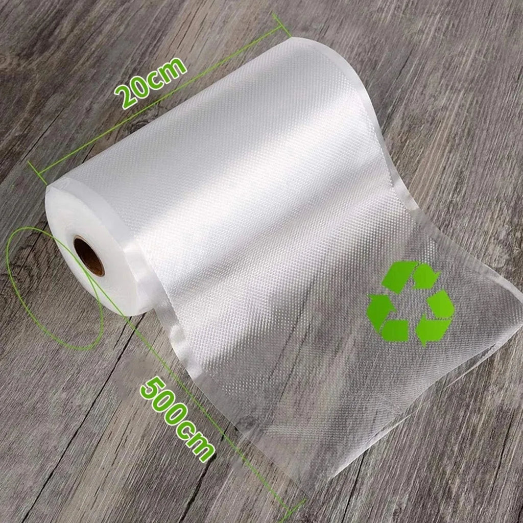 Vacuum Sealer Bags Roll Food Storage Sous Vide Kitchen Packaging 12-30cm Width 5m Length Airtight Freshness Bags