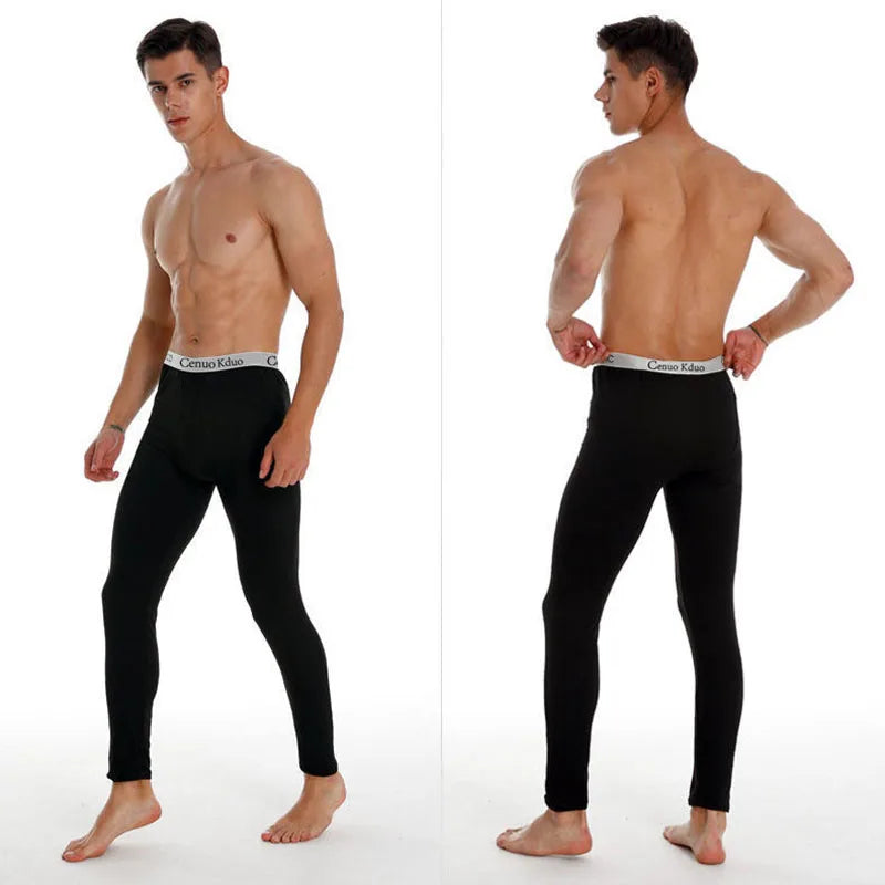 2022 new Men Thermal Underwear Men's Legging Tight Winter Warm Long Underpant Thermo Underwear Mens Spring Autumn
