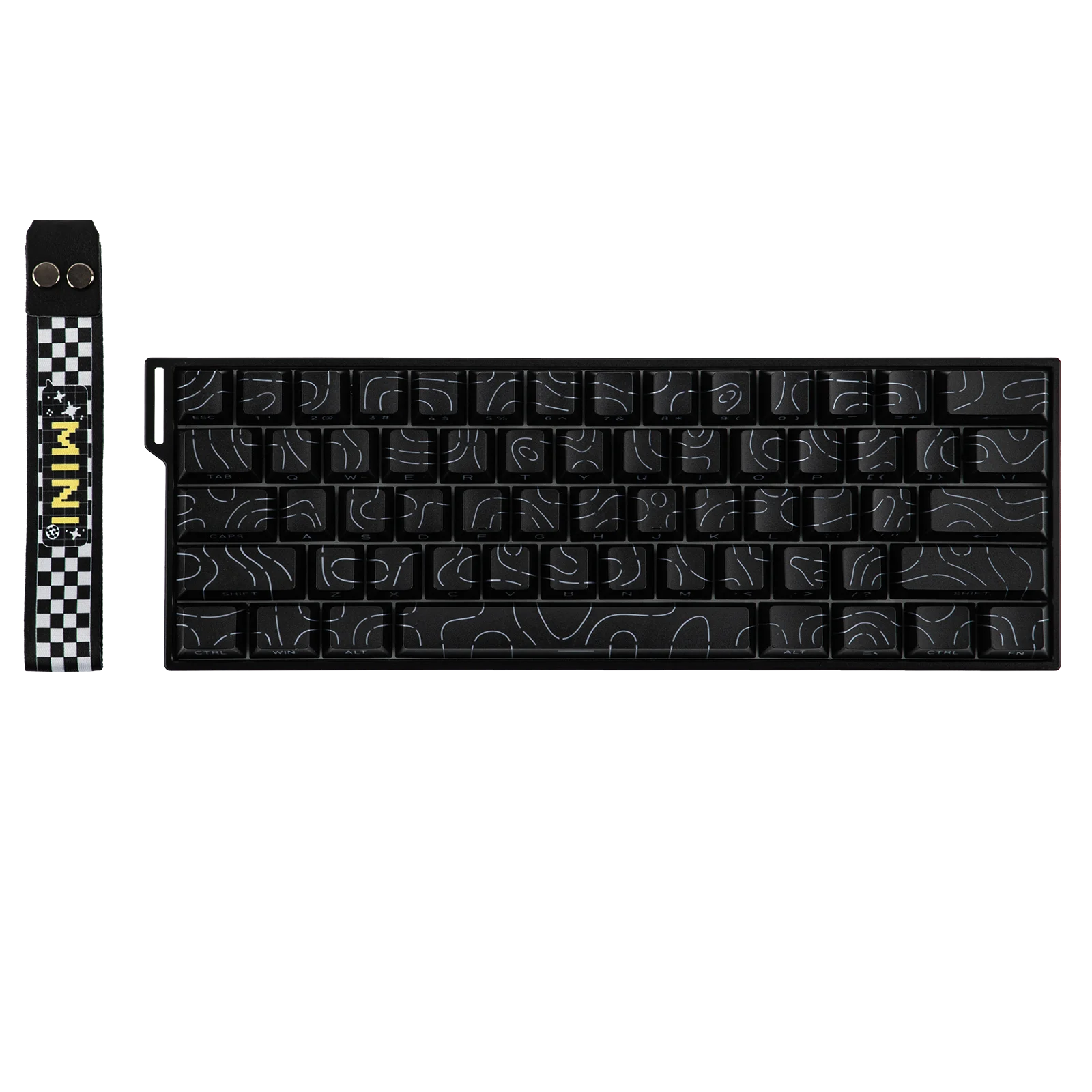 AULA MINI60 HE MAX 60% ANSI US Layout Wired/BT/2.4Ghz Wireless Hall Effect Mechanical Gaming Keyboard 8K Hz Polling for WIN/Mac