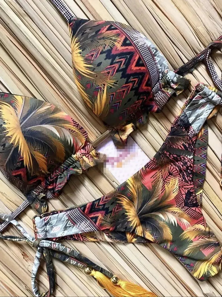 RUOTONGSEPT Bikini Women's Swimsuit 2022 New Swimwear Female Sexy Bikinis Set Push up Swimming for Bathing Suit Women Swimsuits