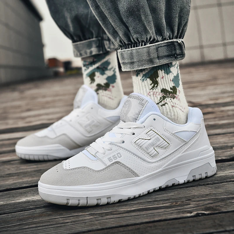 2025 Autumn New Unisex Retro Casual Plaid Board Shoes Mesh Breathable Casual Men's Shoes Fashion Easiest for Match Wear-Resistant Lightweight Casual Sports Shoes