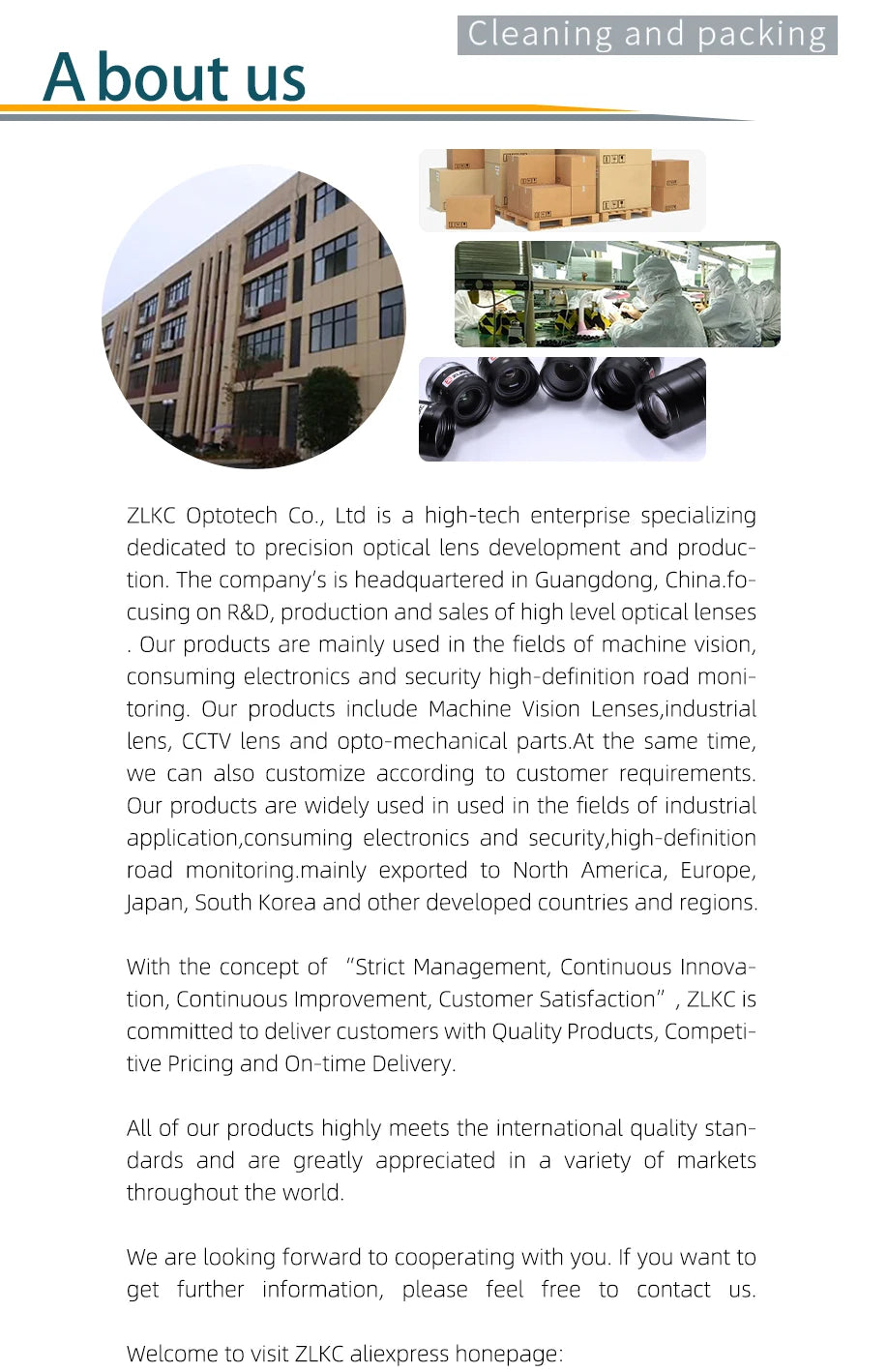 ZLKC 5MP C Mount 8mm 12mm 16mm 25mm 35mm 50mm Lens 2/3 Inch FA Machine Vision Industrial Camera Manual Iris Low Distortion F1.8