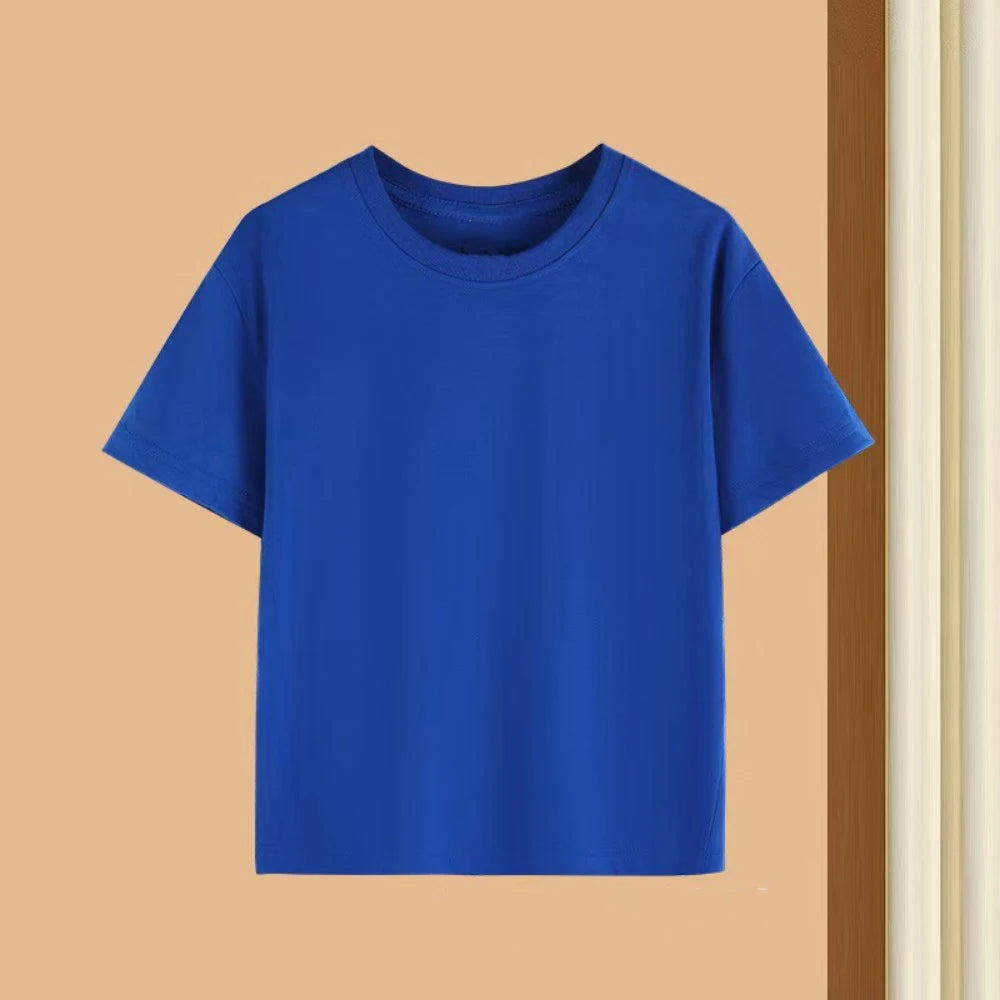 Summer Short Sleeve Children's T-shirt Set Sports Fashion Boys Girls Shorts 2pcs Set Casual Brand Print Graphics Kid Set Outfits