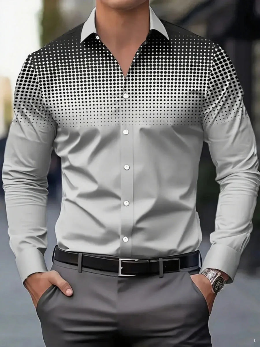 Men's new style shirts, men's business shirts, office shirts, comfortable and soft, designed by experts, quick delivery