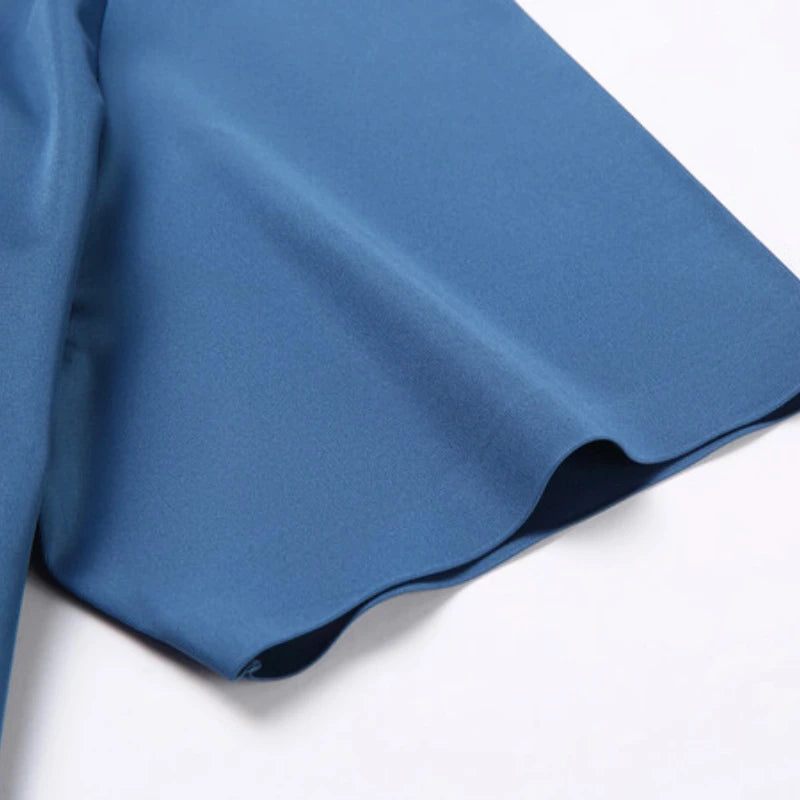 Men's Ultra Stretch Short Sleeve Shirt Business Casual  Breathable Stretchable Abrasion-Resistant Solid Color Short Sleeve Shirt