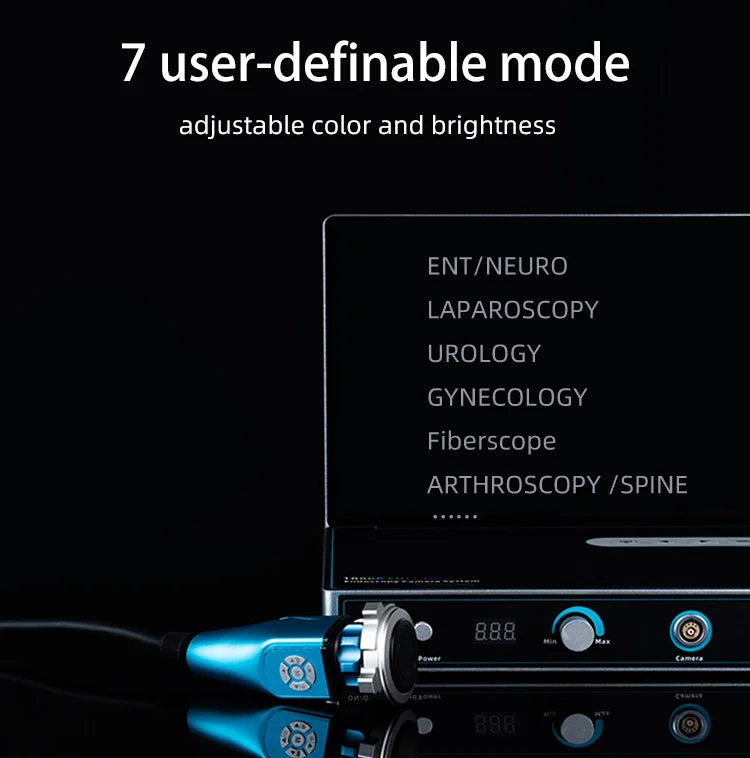 Medical Full HD Endoscope Unit Endoscopic Camera System Endoscopy Equipment With LED Light Source For ENT Surgical Visualization