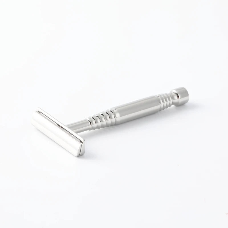 YAQI  Romulus Polished 316 stainless Steel AC Blade Single-edged Mens Shaving Safety Razor