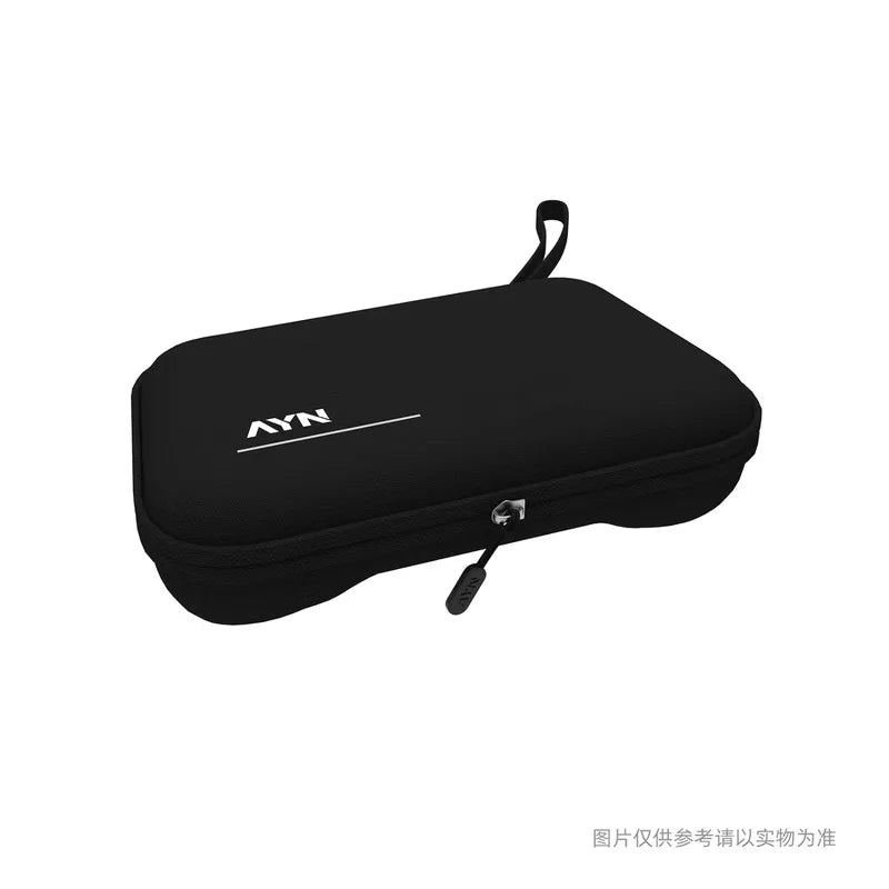 AYN THOR Protective Case Dual Screen Flip Up Handheld Device Gaming Accessories Storage Bag Lanyard Soft Bag For AYN THOR Gifts