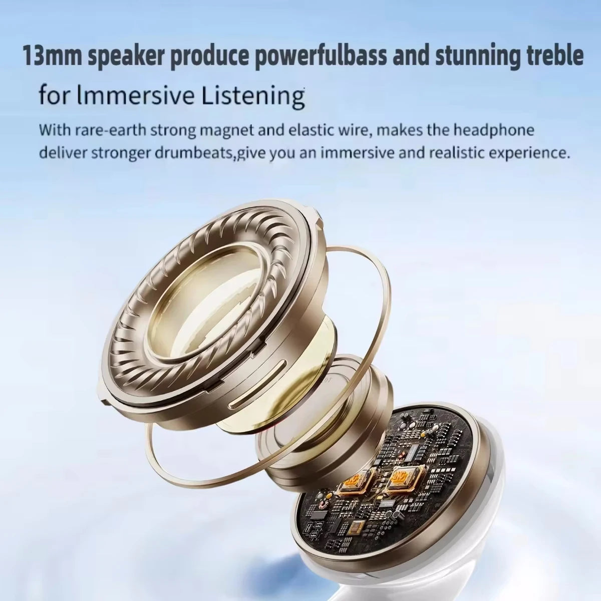 Danny New Pro2 Bluetooth Earphones Wireless Charging IOS18 Dual Pair USB C HD Call Earphones Noise-cancelling gaming headphones