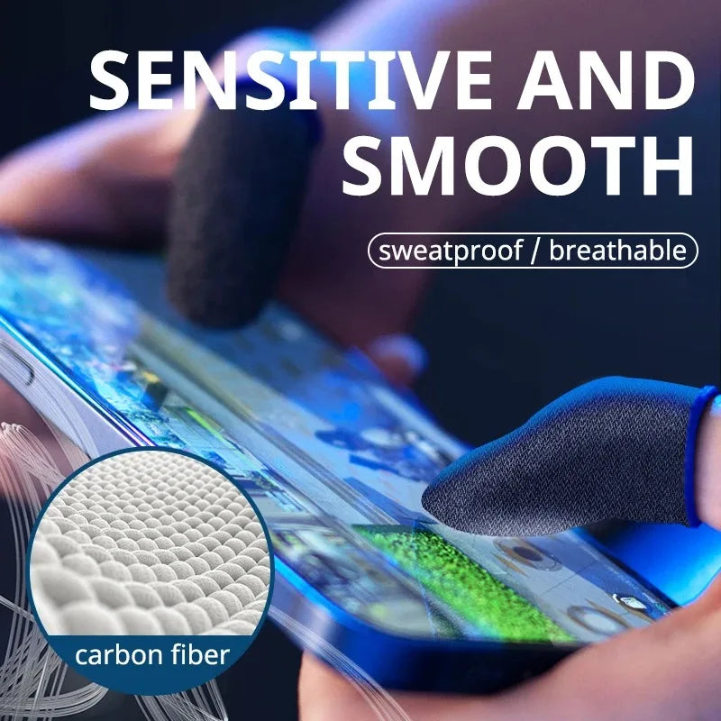 20Pcs New Finger Cover Game Controller Suitable For PUBG Anti Sweat Scratch Touch Screen Game Finger Thumb Cover Glove