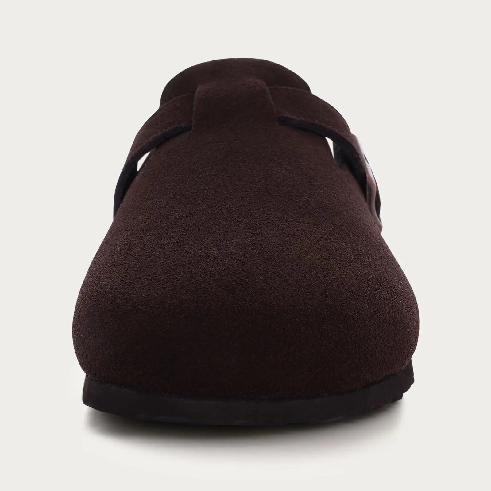 Kidmi Men Clogs Slippers New Suede Clogs For Women Summer Vacation Cork Clogs Slippers Nonslip Casual Home Slipper Double Buckle