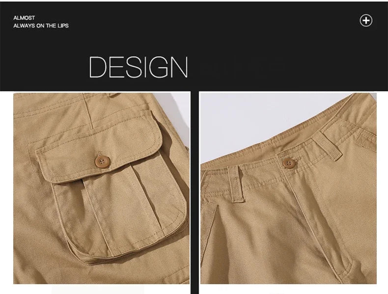 Tactical Cargo Pants Men Cotton Overalls Outdoor Work Trousers Big Size Hombre Clothing Camo Hiking Pants