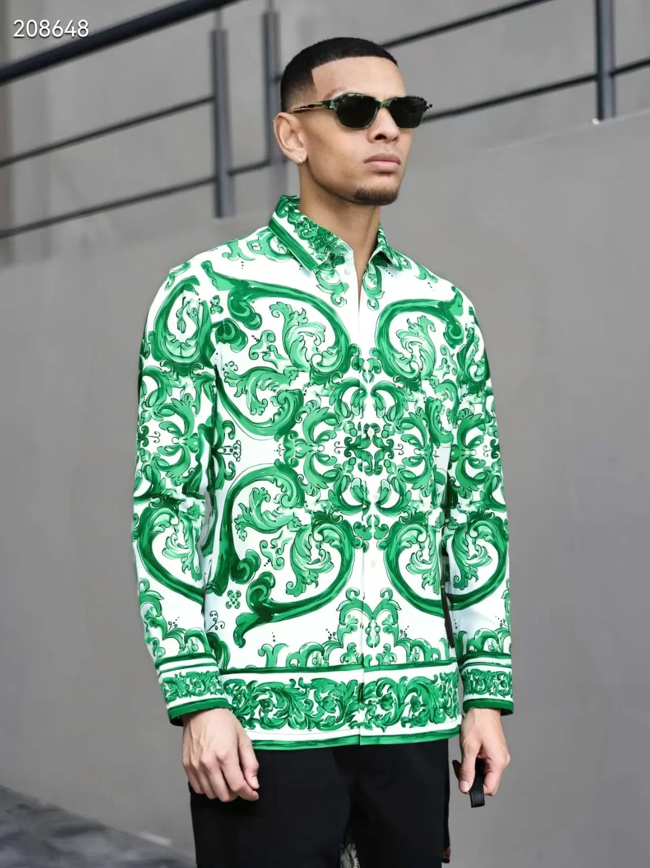 Fashion Men Shirts 2025 Popular European Design Party Style  Men's Clothing Camisas Masculino Ropa De Hombre Mens Clothes