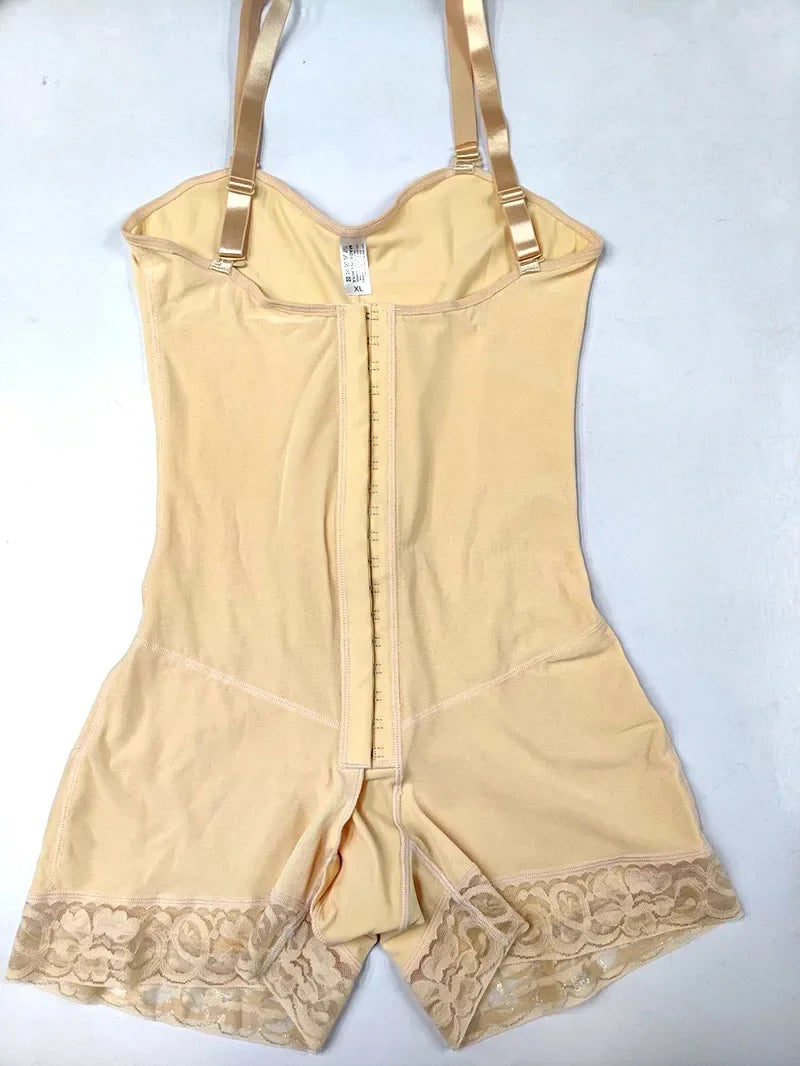 AfruliA High Compression Shapewear Tummy Control Full Body Shapers Waist Trainer Bodysuits Butt Lifter Fajas Colombianas Girdles