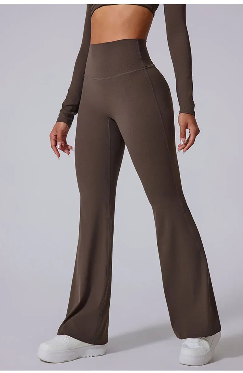 Cloud Hide Leisure Sports Trousers Home Workout Long Yoga Pants for Women Gym Fitness Running Leggings High Waist Street Tights