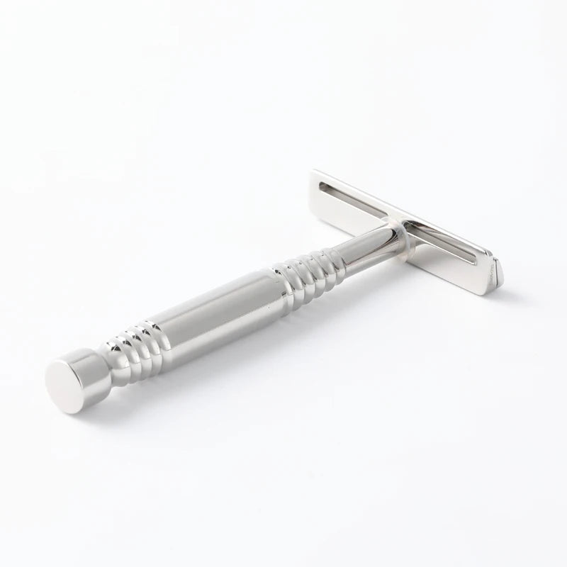 YAQI  Romulus Polished 316 stainless Steel AC Blade Single-edged Mens Shaving Safety Razor