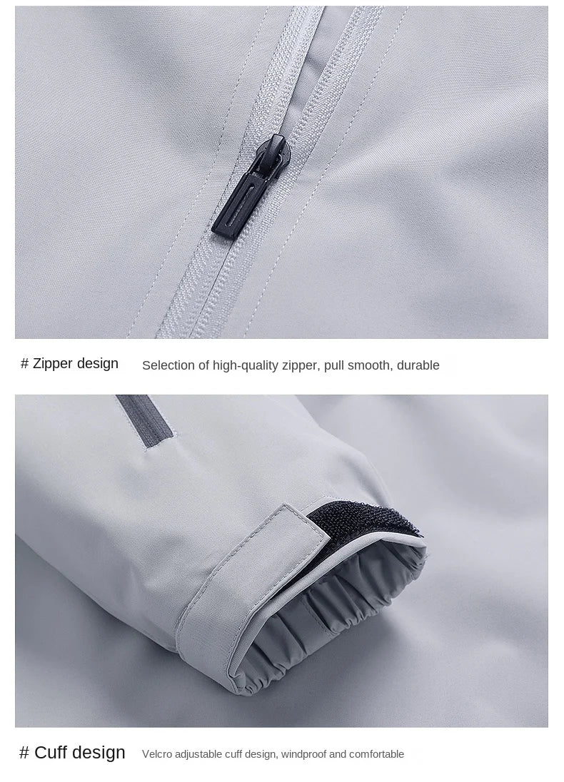 Kids Urban Outdoor Jacket Hooded Design Version of The Loose Fashion All-weather Waterproof Waterproof Fabric Breathable Comfort