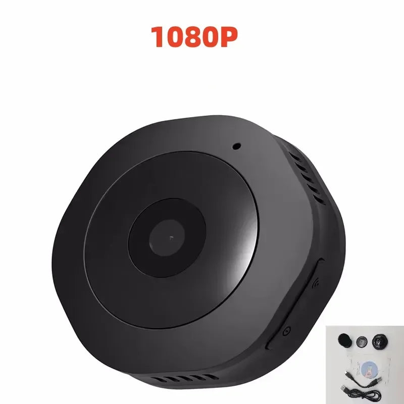 4K HD Smallest Mini Camera Espia Wifi Security Smart Home Surveillance Small Wifi Cam LR Night Vision Motion Detection Body Cam