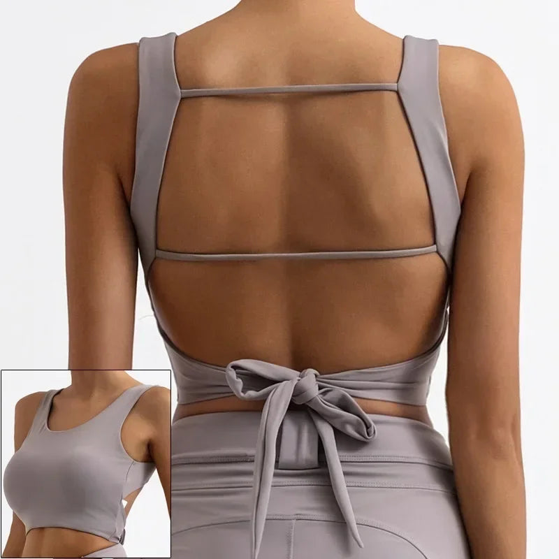 Cloud Hide Black Sports Bra Women Fitness HOT Girl Underwear Push Up Yoga Crop Top Bras Solid Athletic Vest Gym Shirt Sportswear