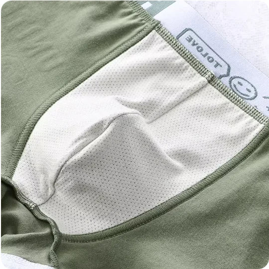 1/3pcs Men Underwear Sports Boxer Shorts Cotton Solid Color Sexy Panties Fashion Breathable  Comfortable Underpants man U Convex