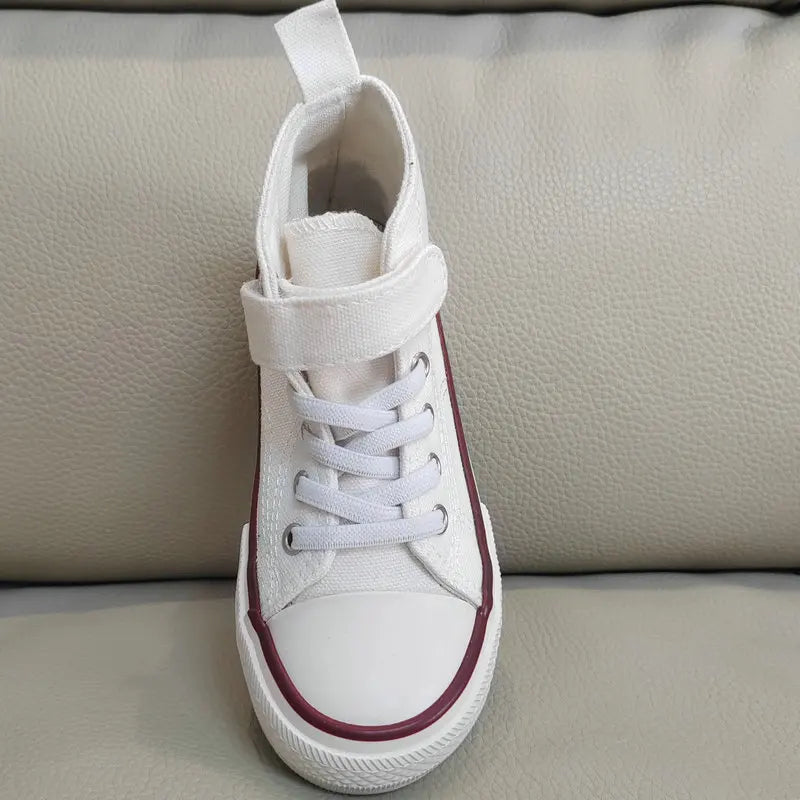 New Kpop Demon Hunter Children's Canvas Shoes Kids Sneakers Boys Girls Fashion Canvas Shoe Cartoon Print Breathable Casual Shoes