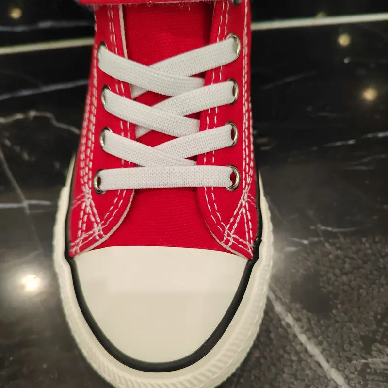 New Kpop Demon Hunter Children's Canvas Shoes Kids Sneakers Boys Girls Fashion Canvas Shoe Cartoon Print Breathable Casual Shoes