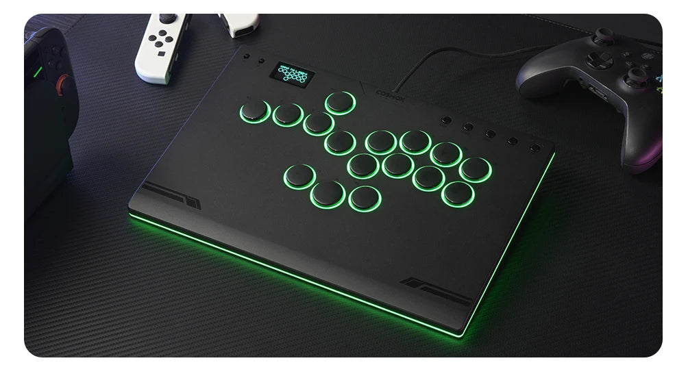 Haute42 M-Ultra Gen 2 Aluminium Alloy Leverless Hitbox Controller  For PC/ Ps4 / ps5/Steam Stickless Arcade Stick Controller
