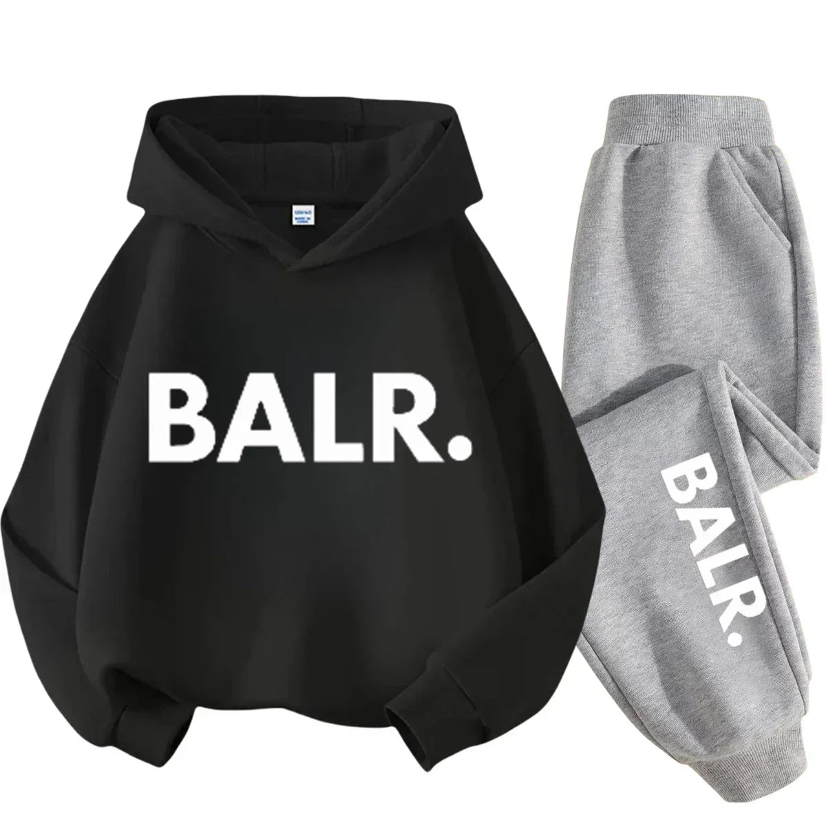 Children Hoodie Tracksuit Autumn Winter New York USA Letter Graphic Sweatshirt Pant Suit Baby Boy Girl Kid Sport Two Pieces Set