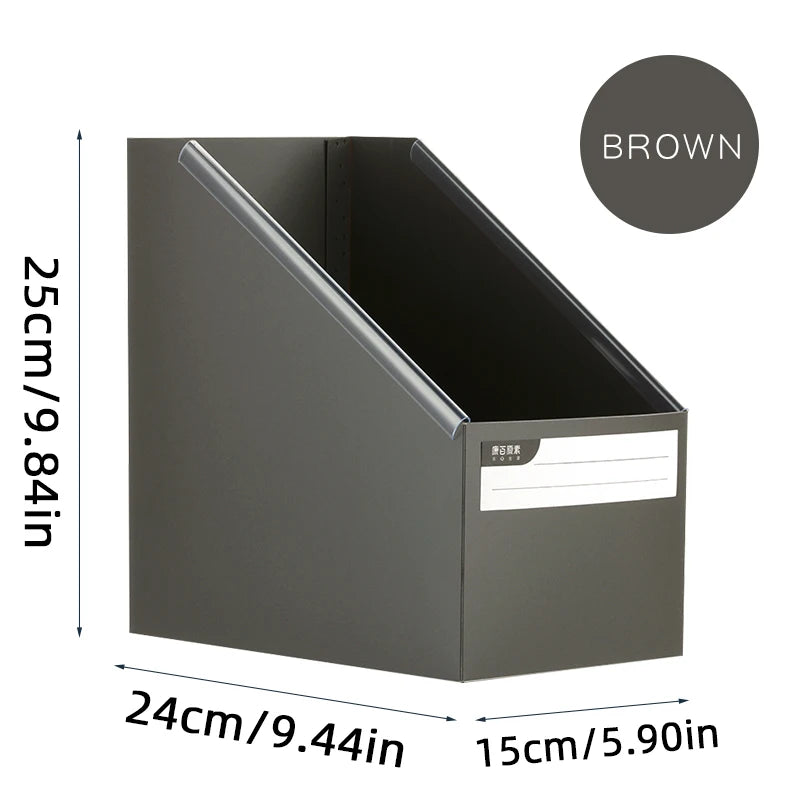 A4 Size Student Foldable Desktop Book Sorting Storage Box Office Stationery for Various Functions