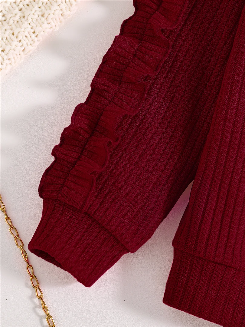 Spring and Autumn children fashion sports set girls sweater + casual pants two-piece girls cartoon heart printed clothing