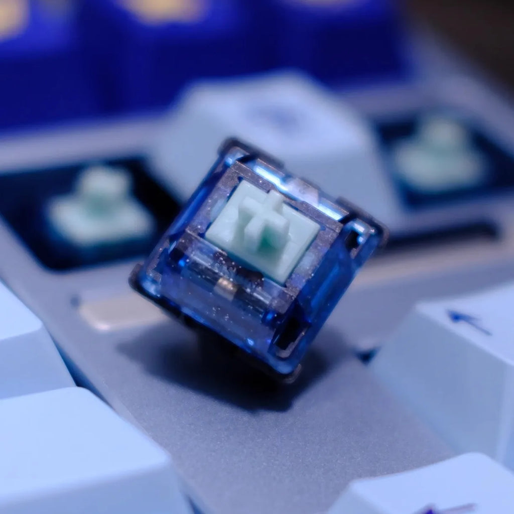 Ocean Tactile Switches - Pre-Lubed 5-Pin HotSwap LY Stem BSUN Switch for MX Mechanical Gaming Keyboards