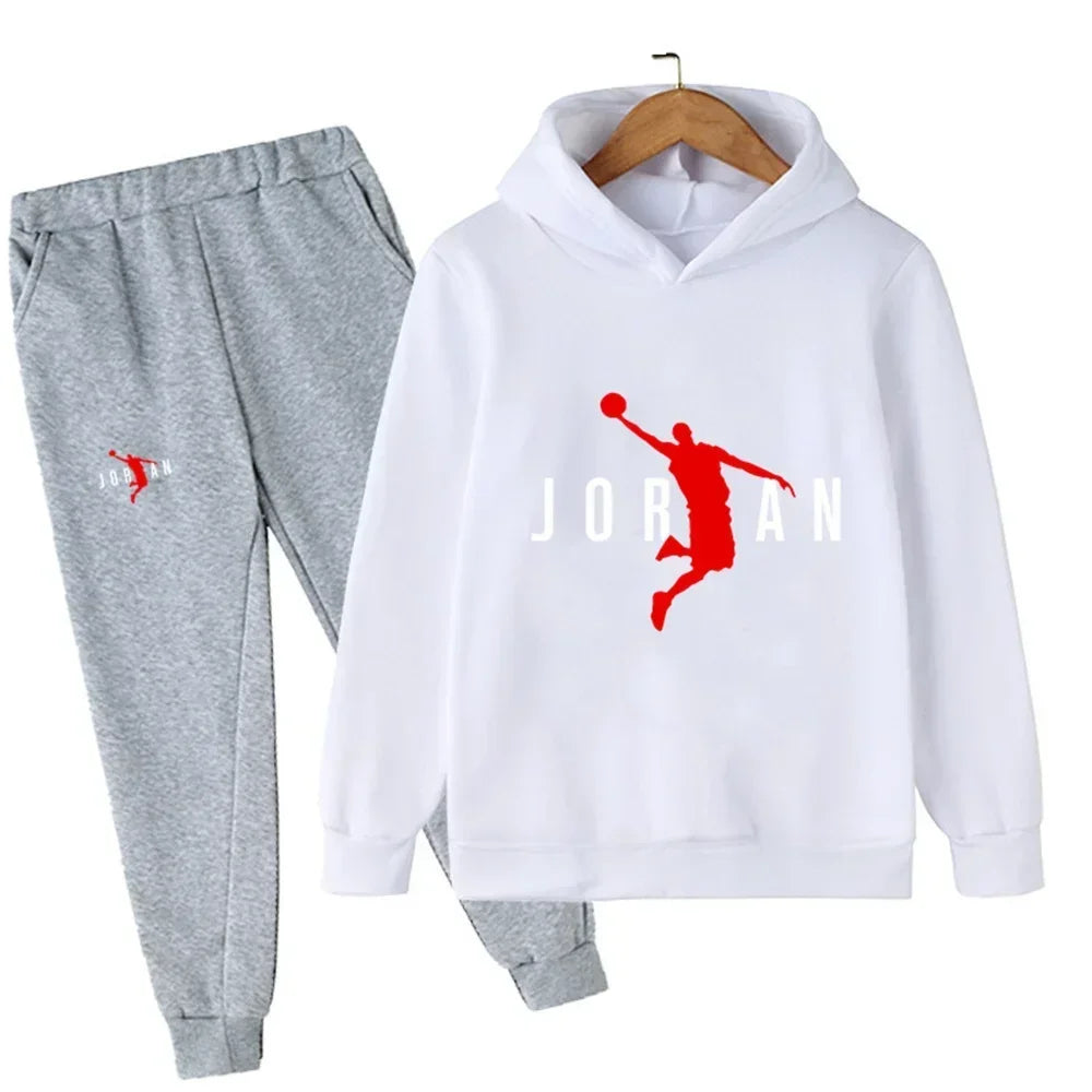 Children Tracksuit Kids Sets Baby Boys Girls Clothing Fashion Sports Suits Hoodies Sweatshirts+pants Brand Jacket Boy Clothes